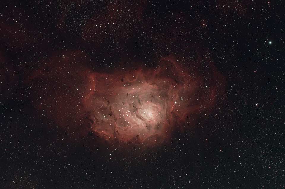 The Lagoon Nebula - M8